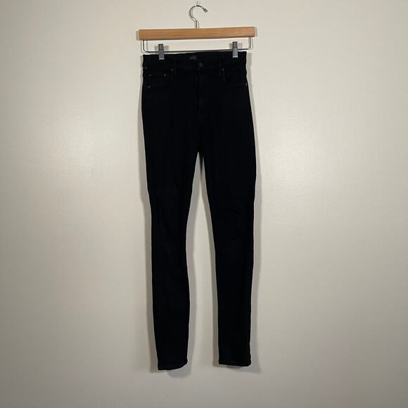 Citizens of Humanity • Rocket High Rise Skinny in All Black - Picture 1 of 10